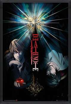 Pôster emoldurado Death Note - Duo