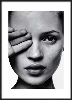 Poster Kate Moss - Detail face