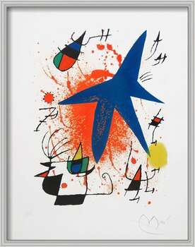 Impressão artística Blue Star, 1972