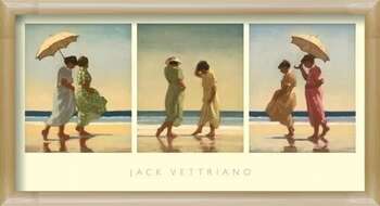 Impressão artística Summer Days Triptych