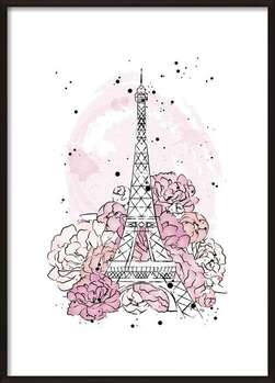 Poster Peony paris